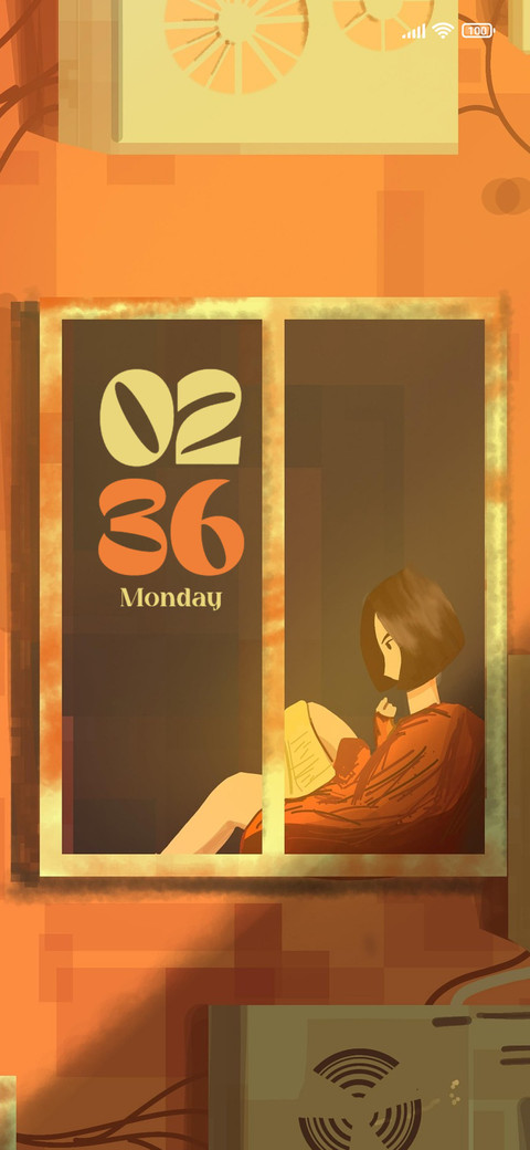 Reading Girl screenshot
