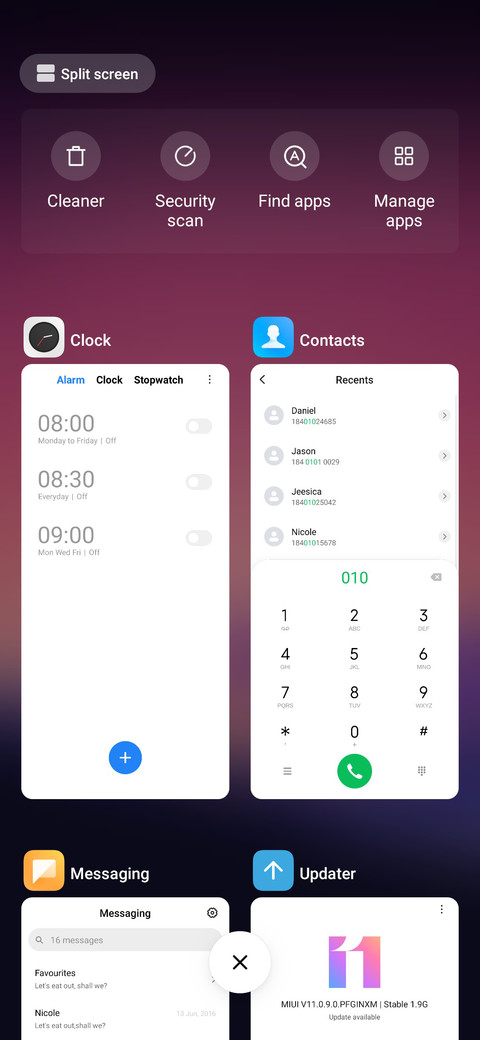 Lilac V11 screenshot
