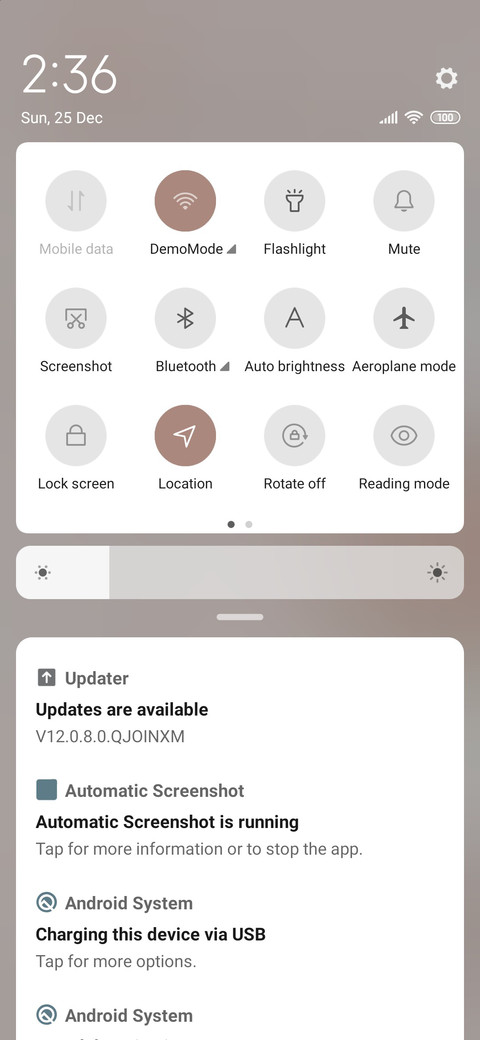 In camera screen screenshot