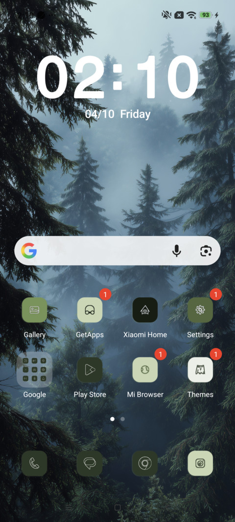 Forest OS screenshot