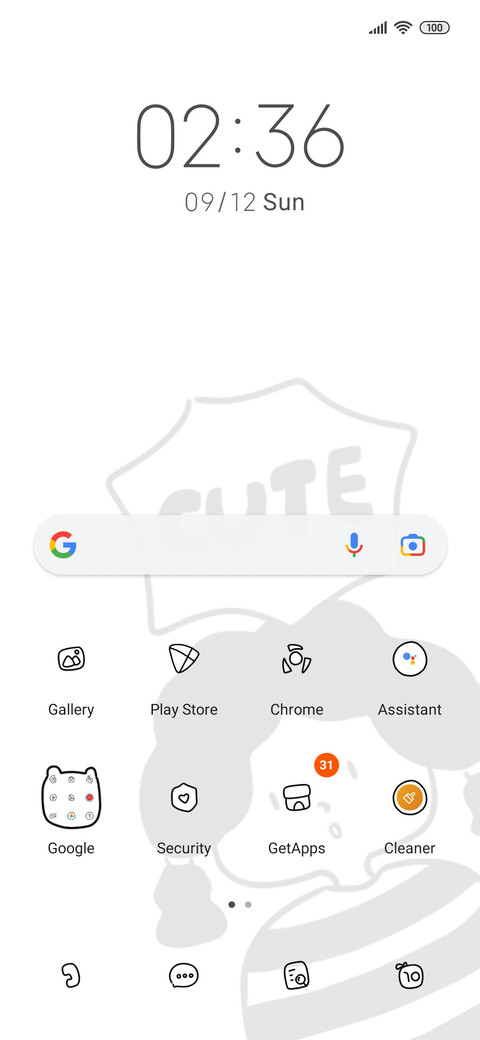 Simple comic style screenshot