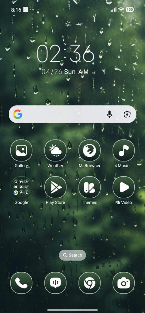 Rain Bokeh screenshot