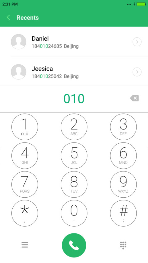 iPhone 7 screenshot
