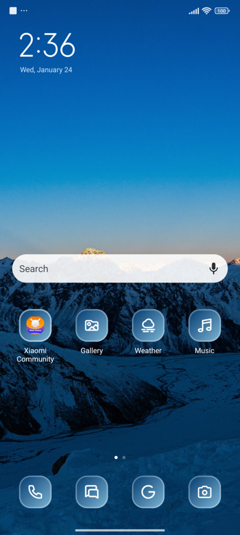 Snowy Mountain screenshot