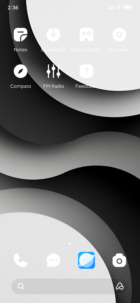 minimal screenshot