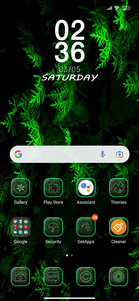 Green Leaves screenshot