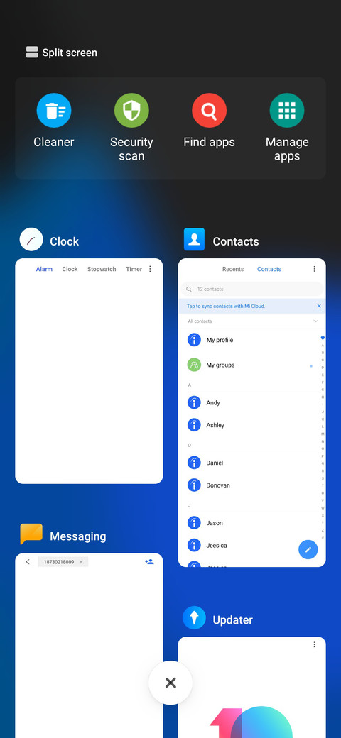 Blue Abstract 2.0_DWM3 screenshot