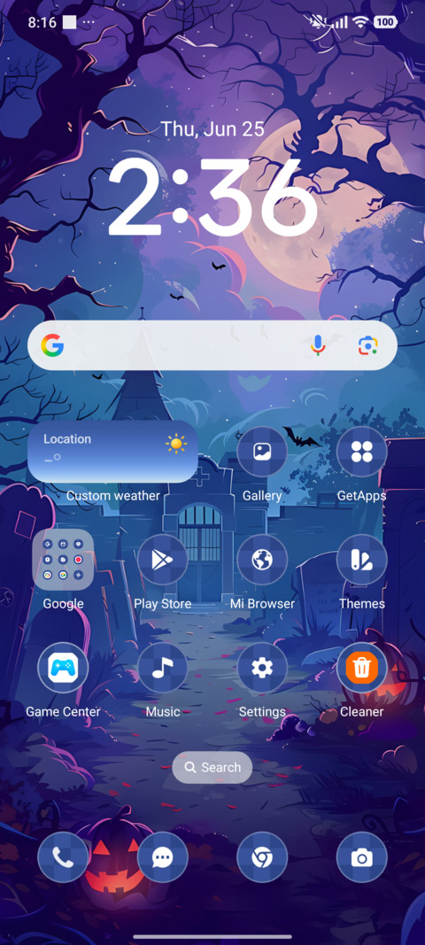 Moonlit Graveyard screenshot