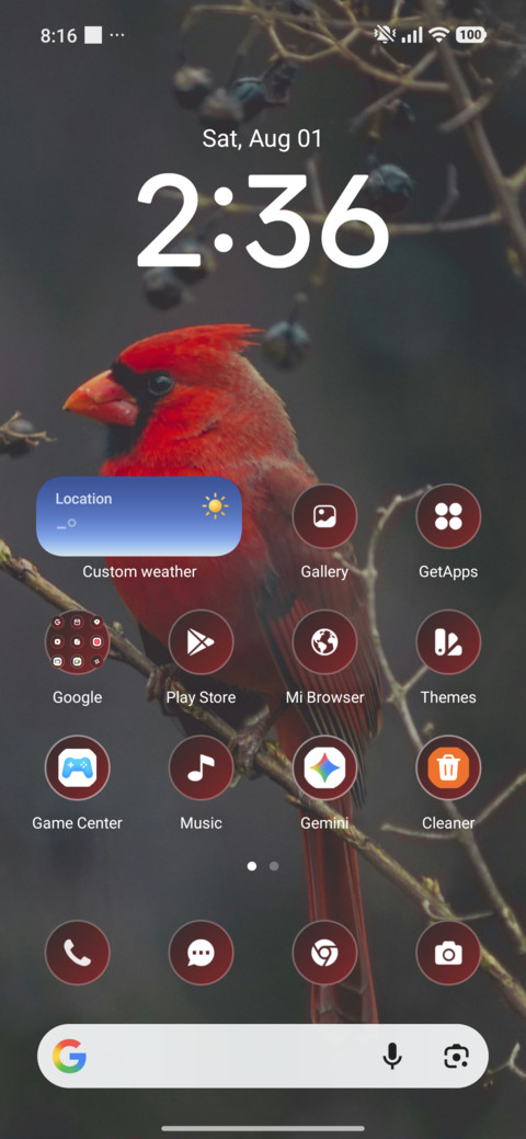 Red Finch screenshot