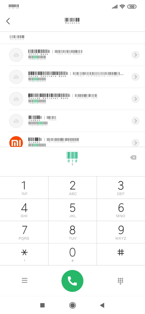 Libre Barcode Reg screenshot