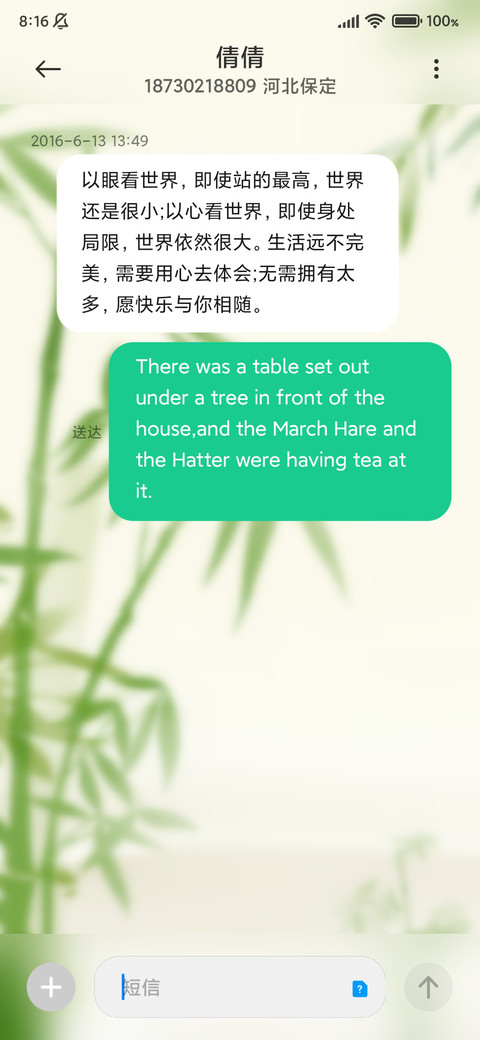 竹报平安 screenshot