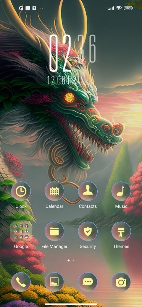 dragon green screenshot