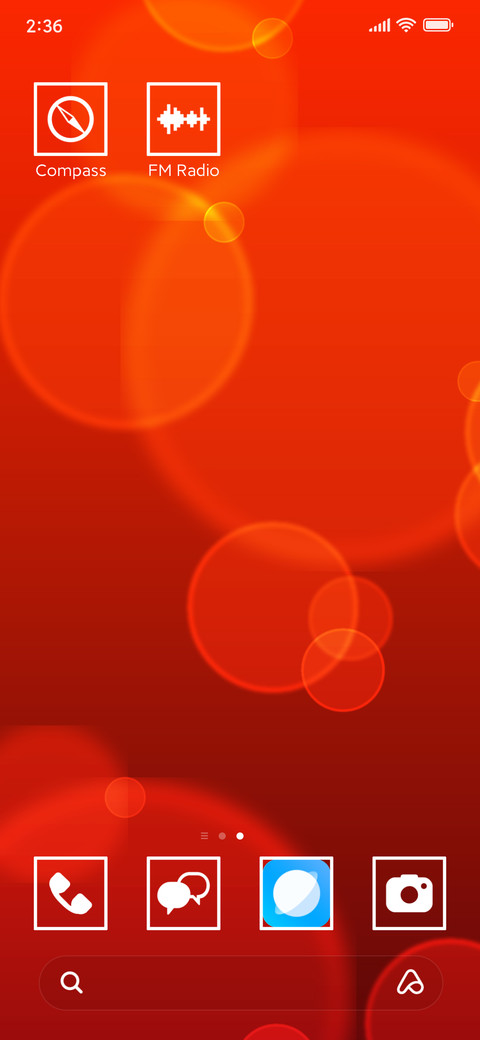 Orange Circle screenshot