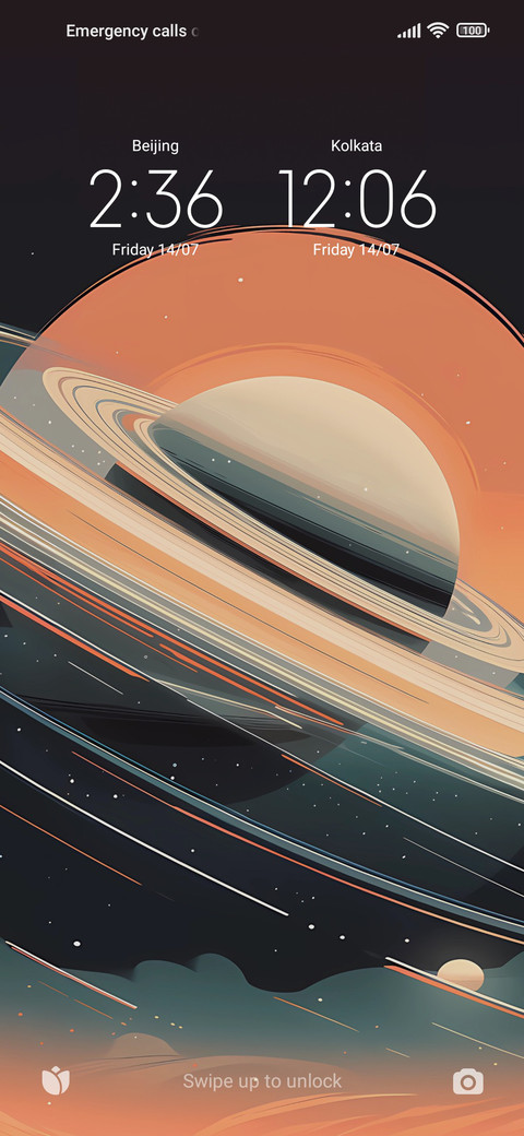 Abstract astronomy screenshot