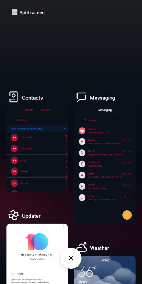 MDark Velvet screenshot