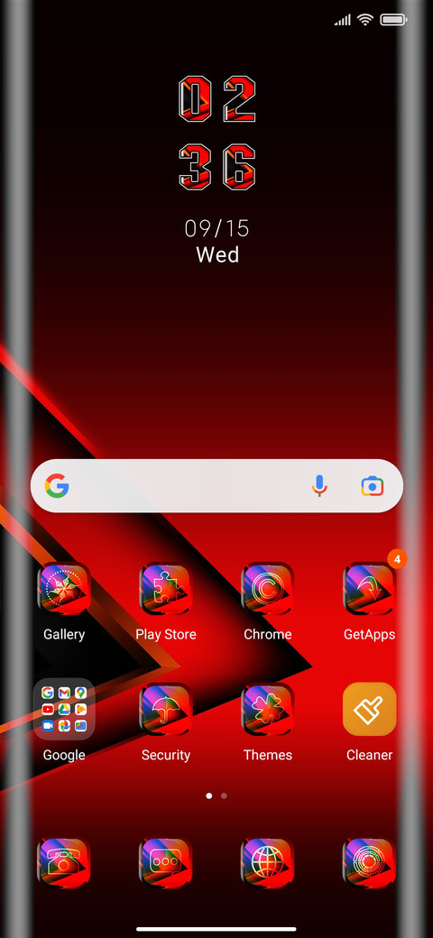 Red Design screenshot
