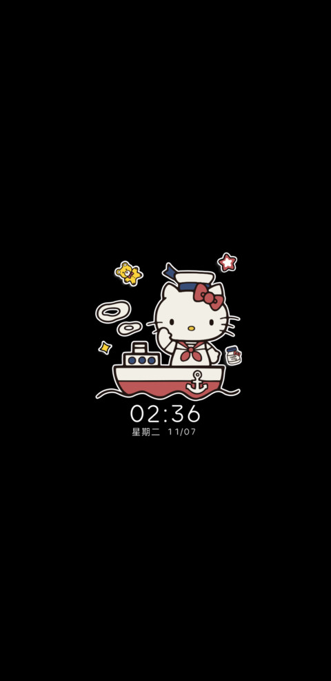 HelloKitty复古拼贴 screenshot