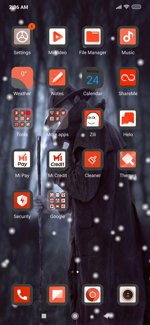 Red Dark v12 screenshot