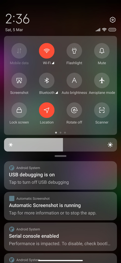 Neon screenshot