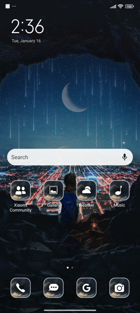 Rain city screenshot