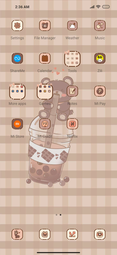Bear's milk tea screenshot