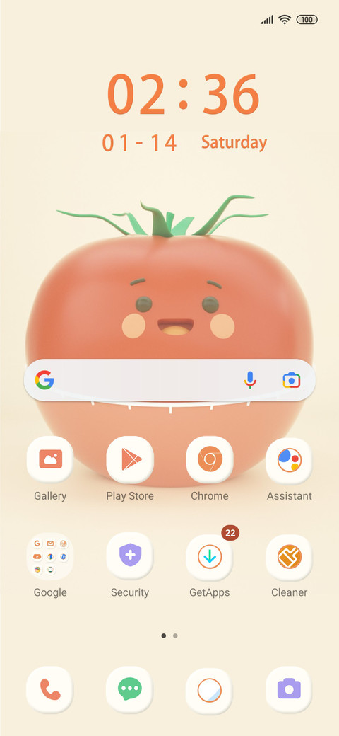 Pomodoro technique screenshot