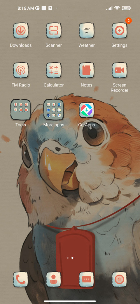Cute+Parrot screenshot