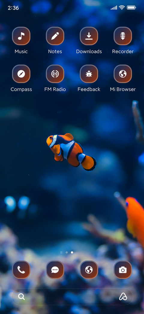 Aquarium screenshot
