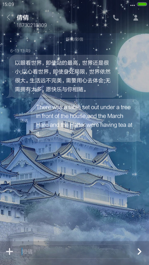 海外楼阁（流星下雨4D动态） screenshot