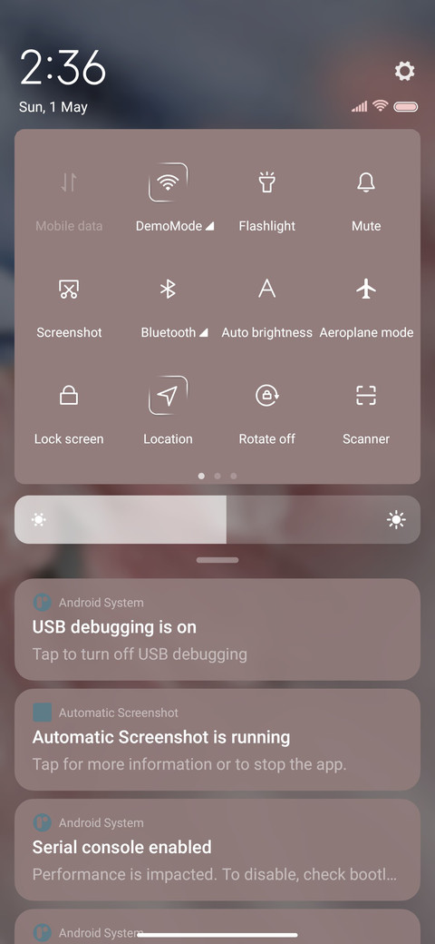 Florescence screenshot