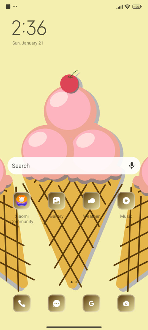 Icecream screenshot