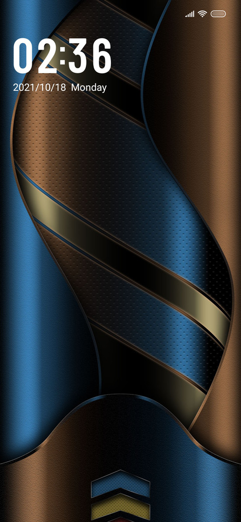 Luxury blue screenshot