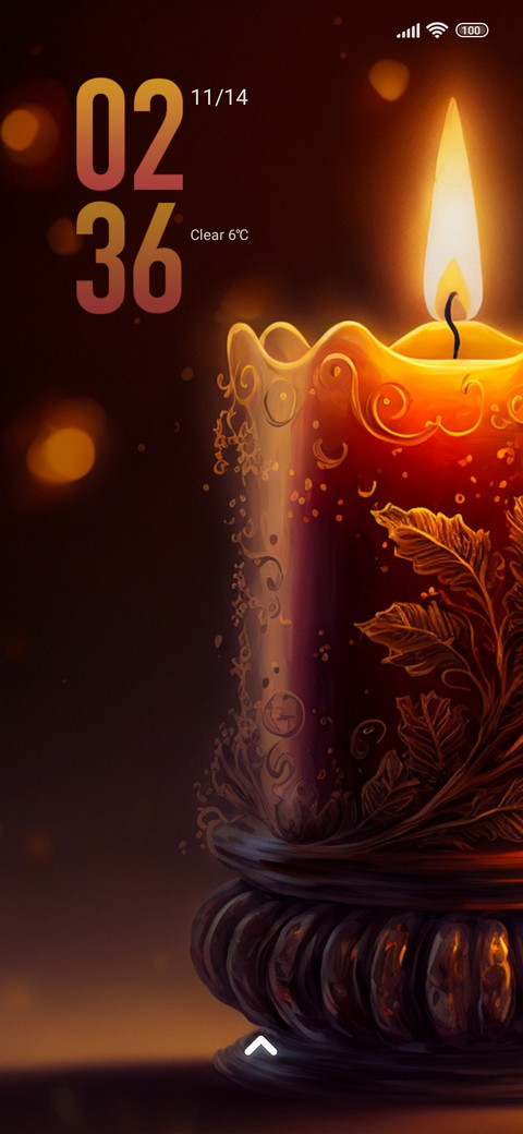 minimal candle screenshot