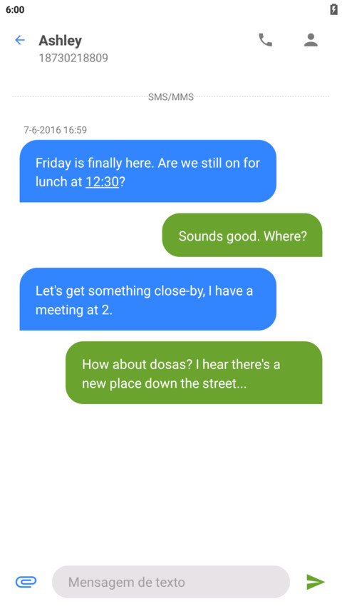 Android P screenshot