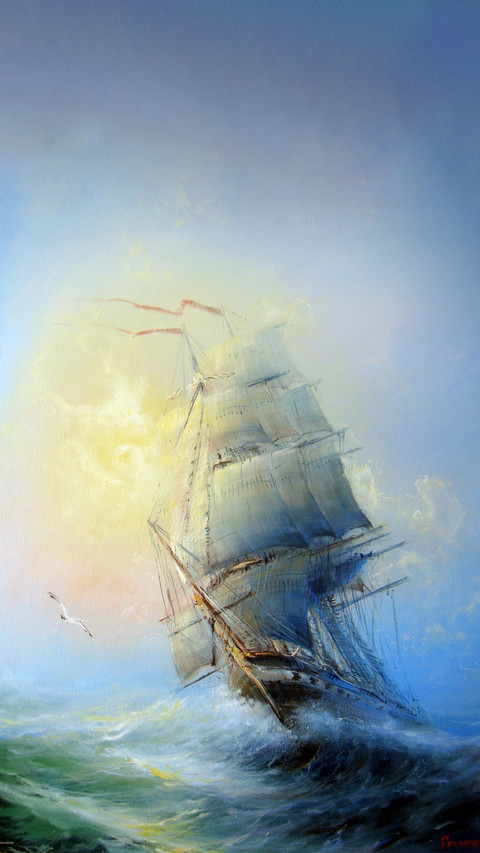 Delicate oil painting screenshot