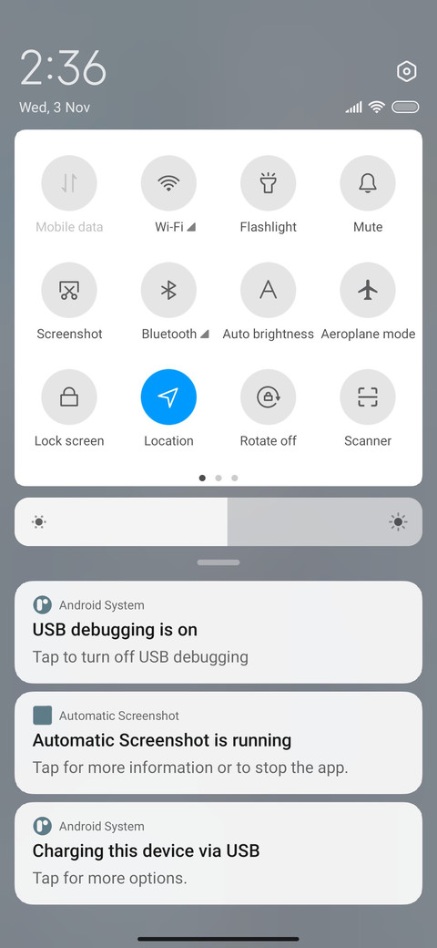 Colorful lines screenshot
