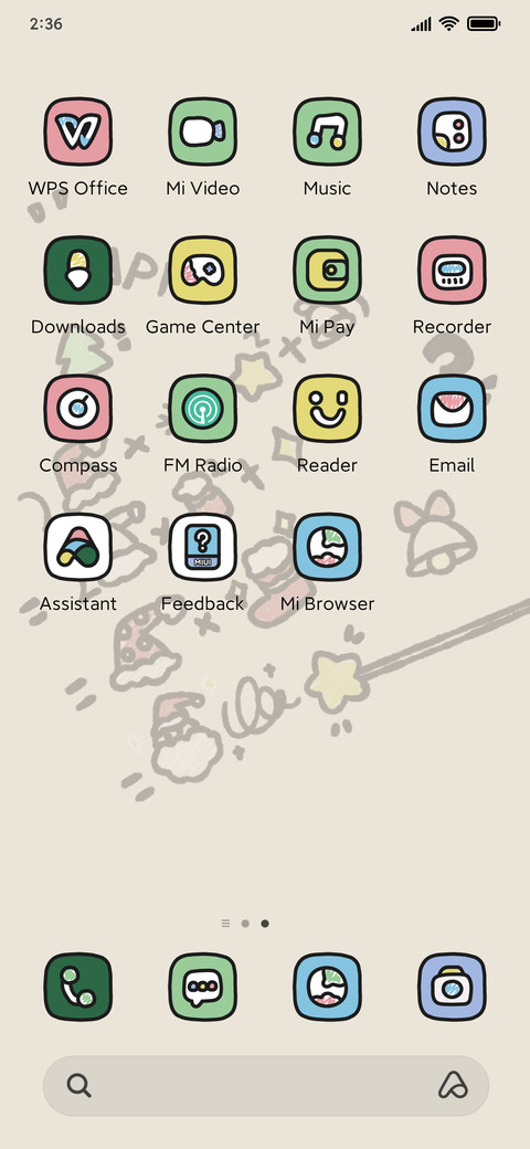 Christmas Graffiti screenshot
