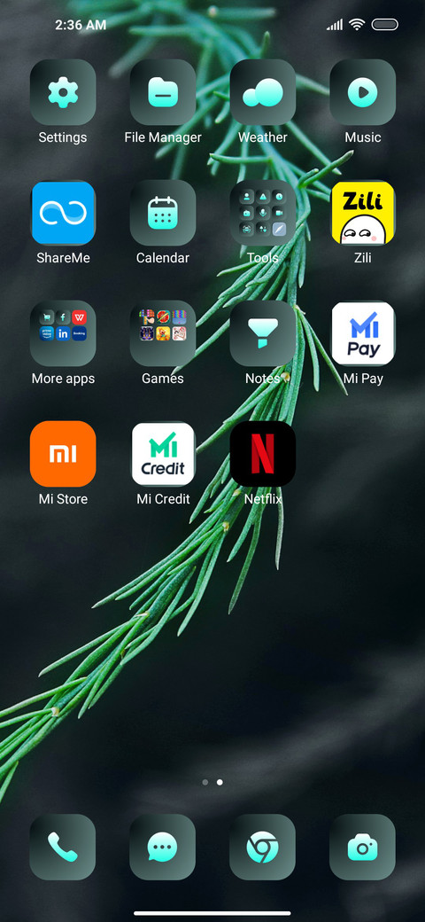 Rain Leaf screenshot