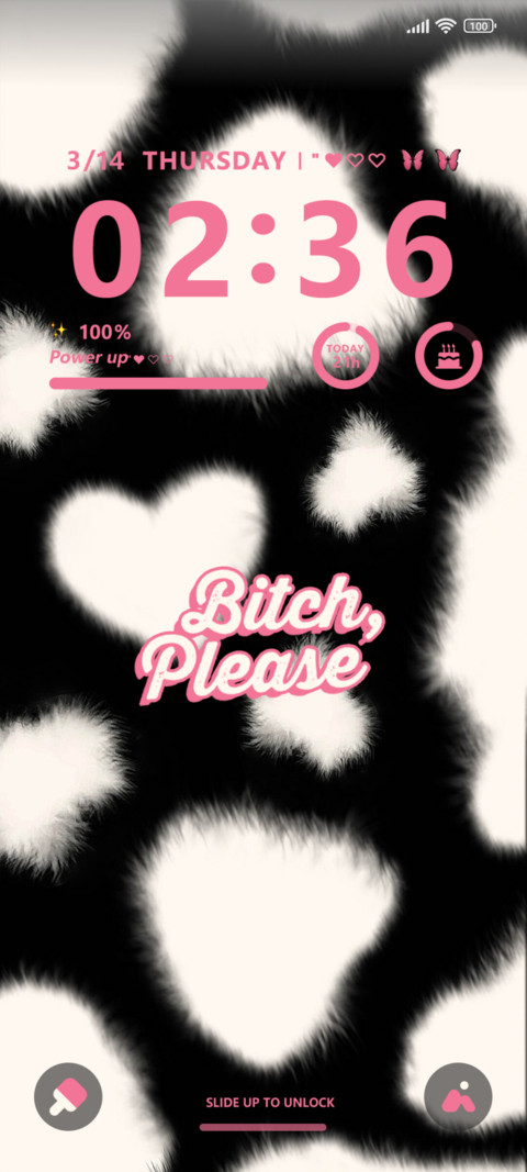 Plush black pink screenshot