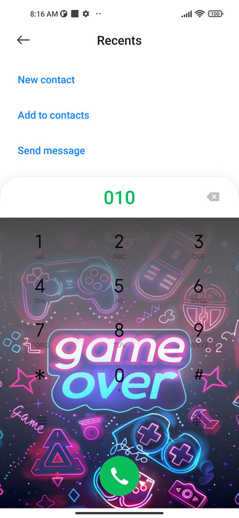 game over screenshot