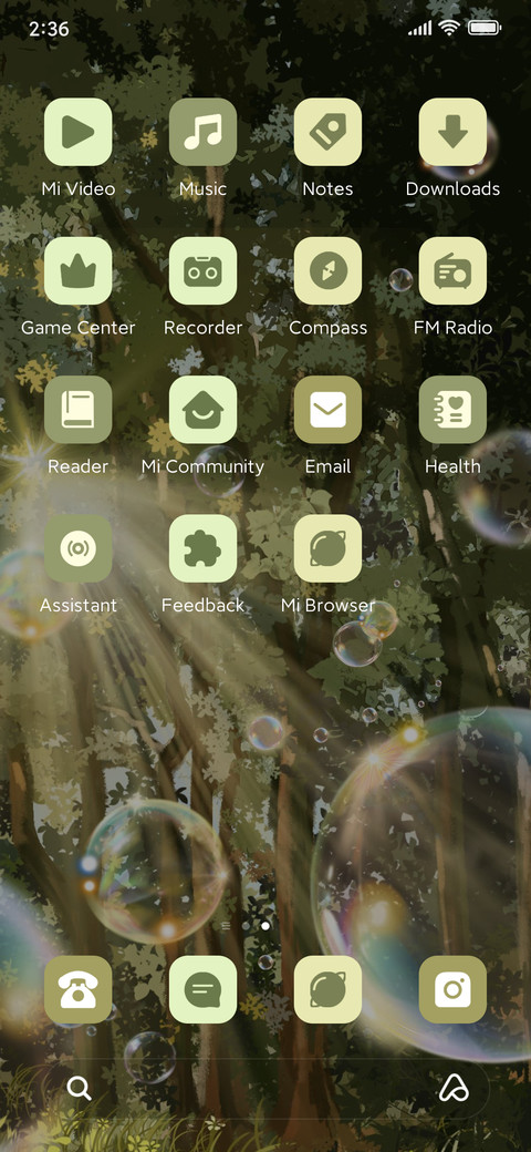INS Green Bubble screenshot