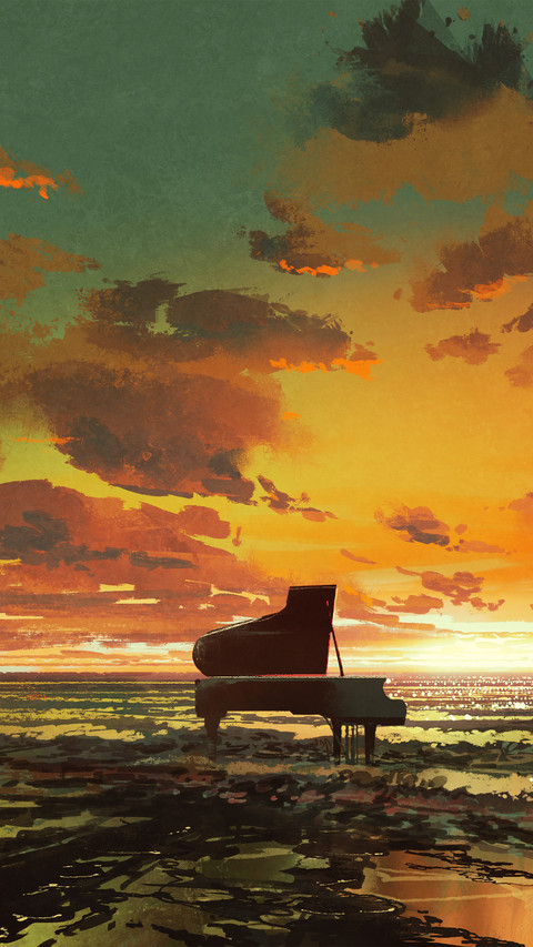 The black piano on the beach 2 screenshot
