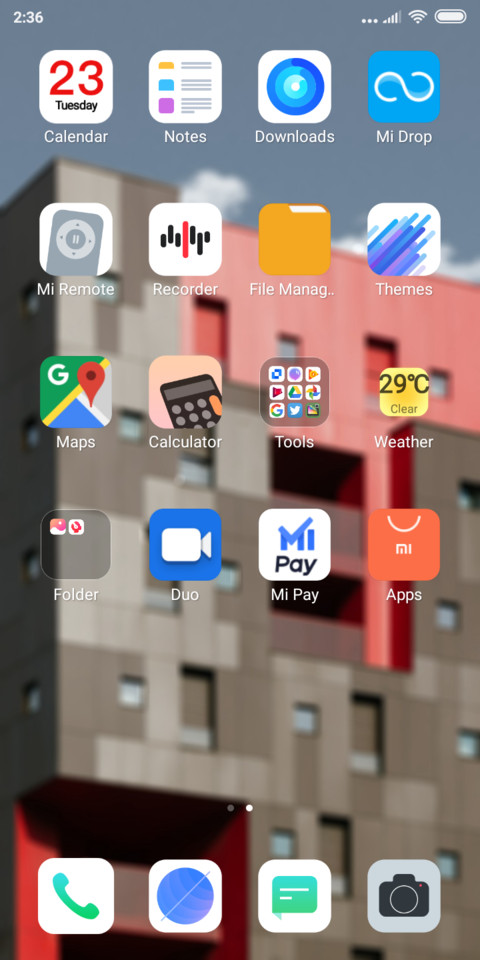 Building screenshot