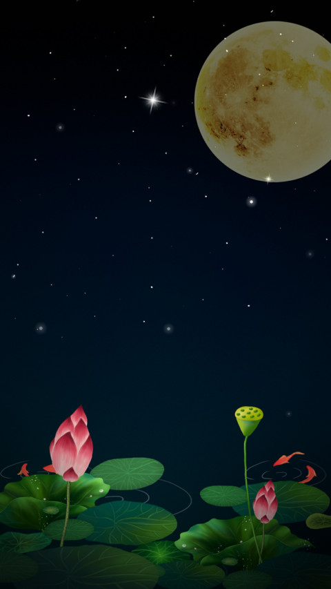 荷塘月色 screenshot