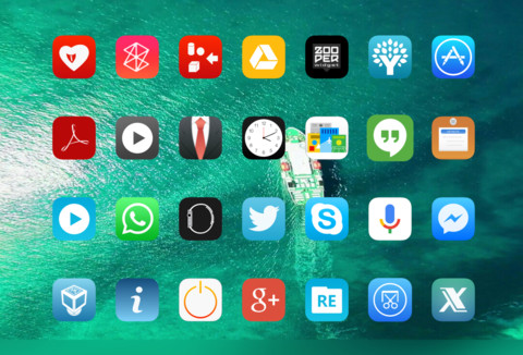 xiOS10 White screenshot