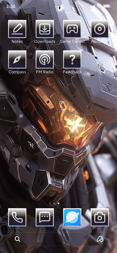 Fighter mech screenshot
