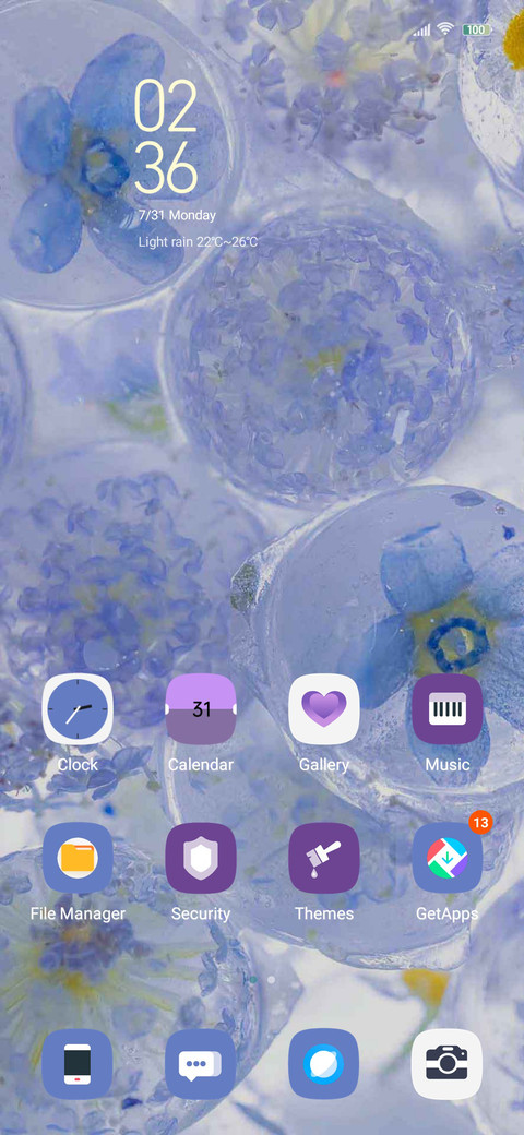 The flower  screenshot