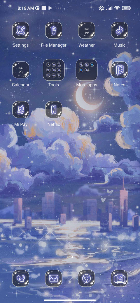 Clouds+sea screenshot