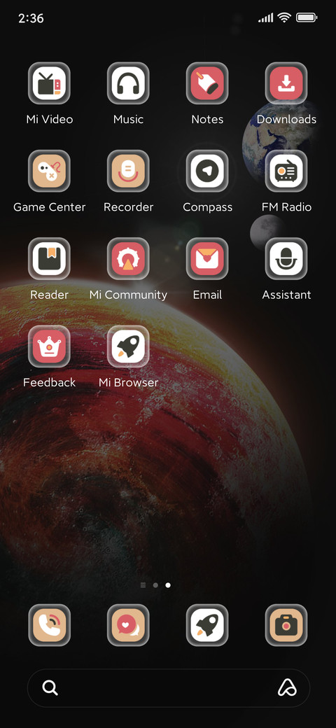 Simple star screenshot