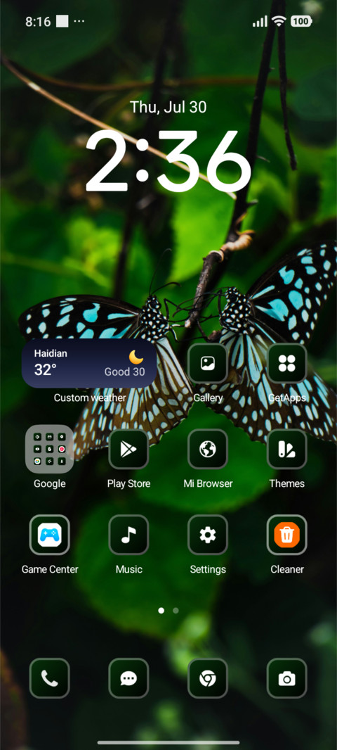 Butterfly screenshot